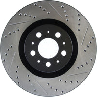 Stoptech StopTech Slotted & Drilled Sport Brake Rotor - Brakes Rotors Pads