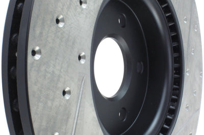 Stoptech StopTech Slotted & Drilled Sport Brake Rotor - Brakes Rotors Pads
