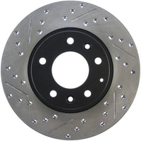 Stoptech StopTech Slotted & Drilled Sport Brake Rotor - Brakes Rotors Pads
