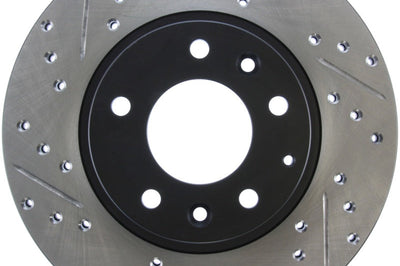 Stoptech StopTech Slotted & Drilled Sport Brake Rotor - Brakes Rotors Pads
