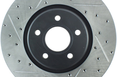 Stoptech StopTech Slotted & Drilled Sport Brake Rotor - Brakes Rotors Pads