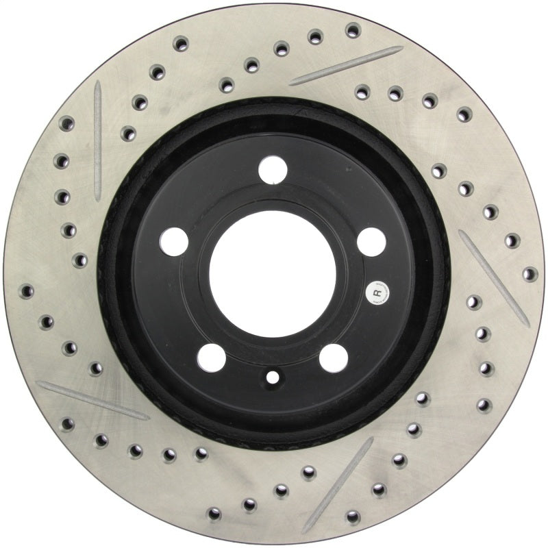 Stoptech StopTech Slotted & Drilled Sport Brake Rotor - Brakes Rotors Pads