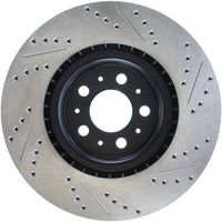 Stoptech StopTech Slotted & Drilled Sport Brake Rotor - Brakes Rotors Pads