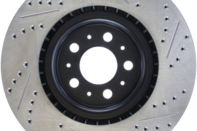 Stoptech StopTech Slotted & Drilled Sport Brake Rotor - Brakes Rotors Pads