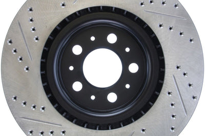 Stoptech StopTech Slotted & Drilled Sport Brake Rotor - Brakes Rotors Pads