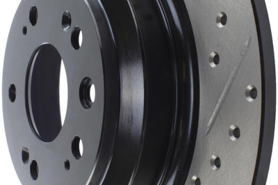 Stoptech StopTech Slotted & Drilled Sport Brake Rotor - Brakes Rotors Pads