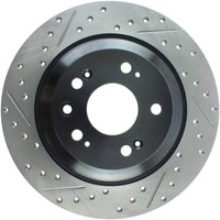 Stoptech StopTech Slotted & Drilled Sport Brake Rotor - Brakes Rotors Pads