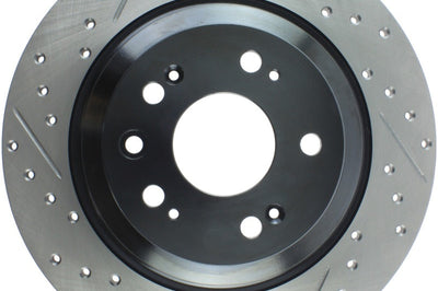 Stoptech StopTech Slotted & Drilled Sport Brake Rotor - Brakes Rotors Pads