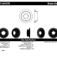 Stoptech StopTech Slotted & Drilled Sport Brake Rotor - Brakes Rotors Pads