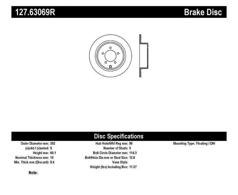 Stoptech StopTech Slotted & Drilled Sport Brake Rotor - Brakes Rotors Pads