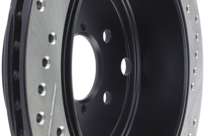 Stoptech StopTech Slotted & Drilled Sport Brake Rotor - Brakes Rotors Pads