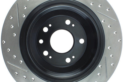 Stoptech StopTech Slotted & Drilled Sport Brake Rotor - Brakes Rotors Pads