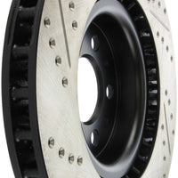 Stoptech StopTech Slotted & Drilled Sport Brake Rotor - Brakes Rotors Pads