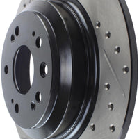 Stoptech StopTech Slotted & Drilled Sport Brake Rotor - Brakes Rotors Pads