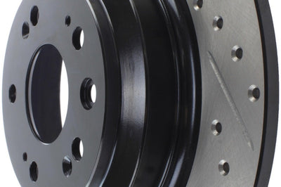 Stoptech StopTech Slotted & Drilled Sport Brake Rotor - Brakes Rotors Pads