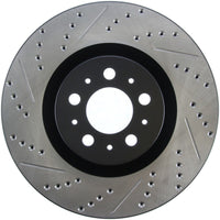 Stoptech StopTech Slotted & Drilled Sport Brake Rotor - Brakes Rotors Pads