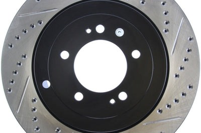 Stoptech StopTech Slotted & Drilled Sport Brake Rotor - Brakes Rotors Pads