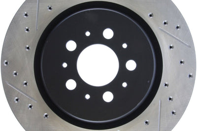 Stoptech StopTech Slotted & Drilled Sport Brake Rotor - Brakes Rotors Pads