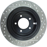 Stoptech StopTech Slotted & Drilled Sport Brake Rotor - Brakes Rotors Pads