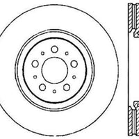 Stoptech StopTech Slotted & Drilled Sport Brake Rotor - Brakes Rotors Pads