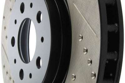 Stoptech StopTech Slotted & Drilled Sport Brake Rotor - Brakes Rotors Pads
