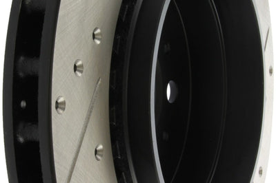 Stoptech StopTech Slotted & Drilled Sport Brake Rotor - Brakes Rotors Pads