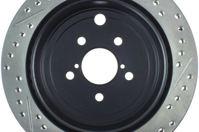 Stoptech StopTech Slotted & Drilled Sport Brake Rotor - Brakes Rotors Pads