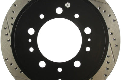 Stoptech StopTech Slotted & Drilled Sport Brake Rotor - Brakes Rotors Pads