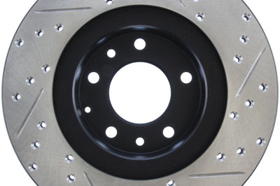 Stoptech StopTech Slotted & Drilled Sport Brake Rotor - Brakes Rotors Pads