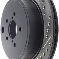 Stoptech StopTech Slotted & Drilled Sport Brake Rotor - Brakes Rotors Pads