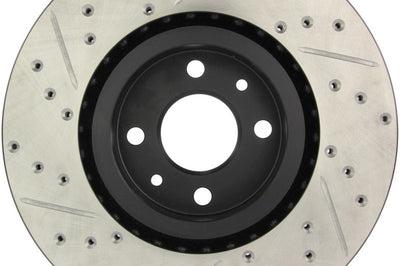 Stoptech StopTech Slotted & Drilled Sport Brake Rotor - Brakes Rotors Pads