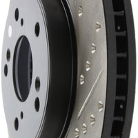 Stoptech StopTech Slotted & Drilled Sport Brake Rotor Front Left 13 Honda Accord - Brakes Rotors Pads