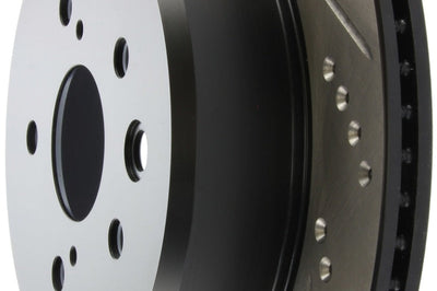 Stoptech StopTech Slotted & Drilled Sport Brake Rotor Right Rear 13-14 Lexus GS300/350/400/430 - Brakes Rotors Pads