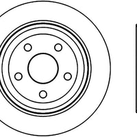 Stoptech StopTech Slotted Sport Brake Rotor 11-17 Jeep Grand Cherokee (Excludes SRT8) - Brakes Rotors & Pads