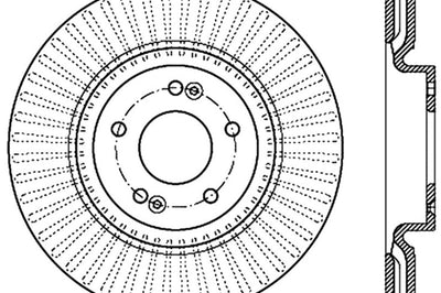 Stoptech StopTech Slotted Sport Brake Rotor - Brakes Rotors & Pads