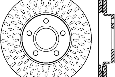 Stoptech StopTech Slotted Sport Brake Rotor - Brakes Rotors & Pads