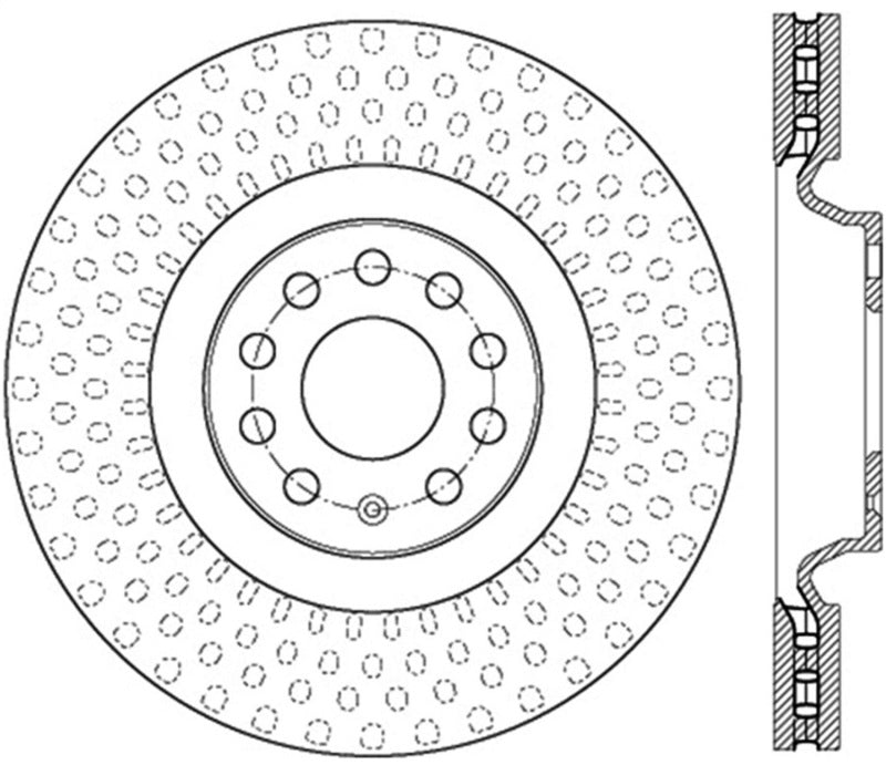 Stoptech StopTech Slotted Sport Brake Rotor - Brakes Rotors & Pads