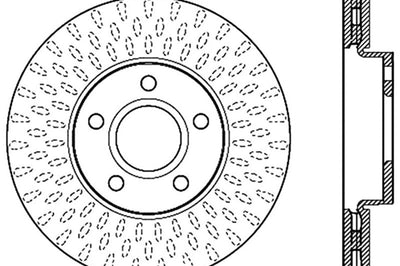 Stoptech StopTech Slotted Sport Brake Rotor - Brakes Rotors & Pads