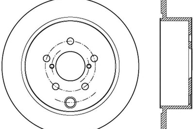 Stoptech StopTech Slotted Sport Brake Rotor - Brakes Rotors & Pads