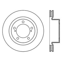 Stoptech StopTech Slotted Sport Brake Rotor - Brakes Rotors & Pads