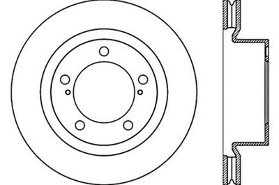 Stoptech StopTech Slotted Sport Brake Rotor - Brakes Rotors & Pads