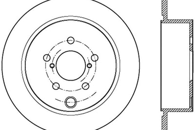 Stoptech StopTech Slotted Sport Brake Rotor - Brakes Rotors & Pads