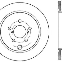 Stoptech StopTech Slotted Sport Brake Rotor - Brakes Rotors & Pads