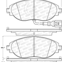 Stoptech StopTech Sport 12-17 Volkswagen CC Front Brake Pads - Brakes Rotors &