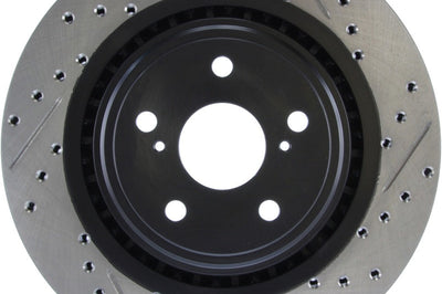 Stoptech StopTech Sport Drilled & Slotted Rotor - Front Left - Brakes Rotors Pads