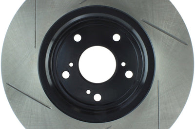 Stoptech StopTech Sport Slotted 17-18 Acura ILX Front Left Rotor - Brakes Rotors & Pads