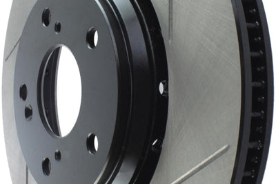 Stoptech StopTech Sport Slotted 17-18 Acura ILX Front Left Rotor - Brakes Rotors & Pads