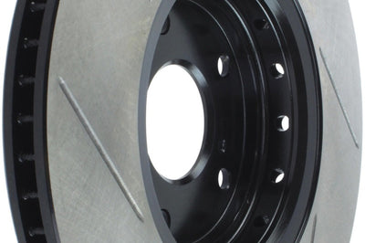 Stoptech StopTech Sport Slotted 17-18 Acura ILX Front Left Rotor - Brakes Rotors & Pads
