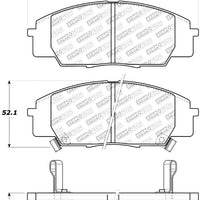 Stoptech StopTech Street Select Brake Pads - Front - Brakes Rotors &