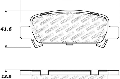 Stoptech StopTech Street Select Brake Pads - Front/Rear - Brakes Rotors &